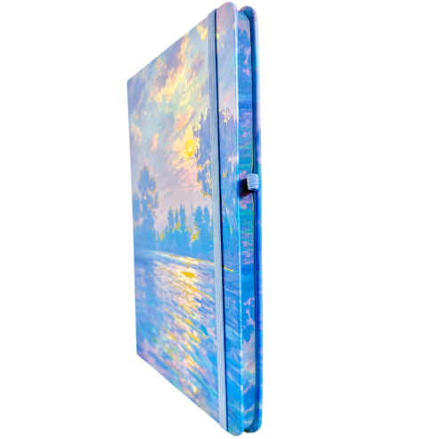 Morning Glow Diary - Art by Van Gogh & Monet