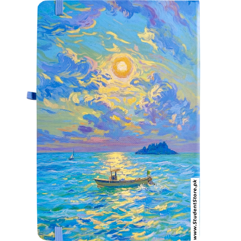 Chasing the Sun Diary - Art by Van Gogh & Monet