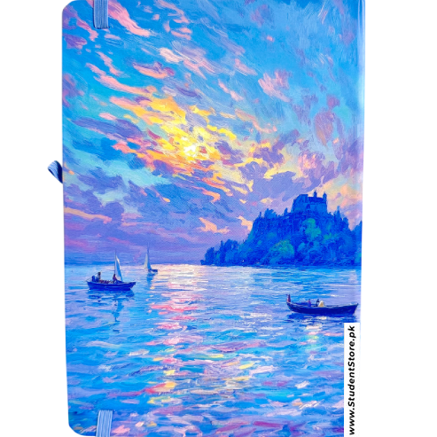 Island Bound Diary - Art by Van Gogh & Monet