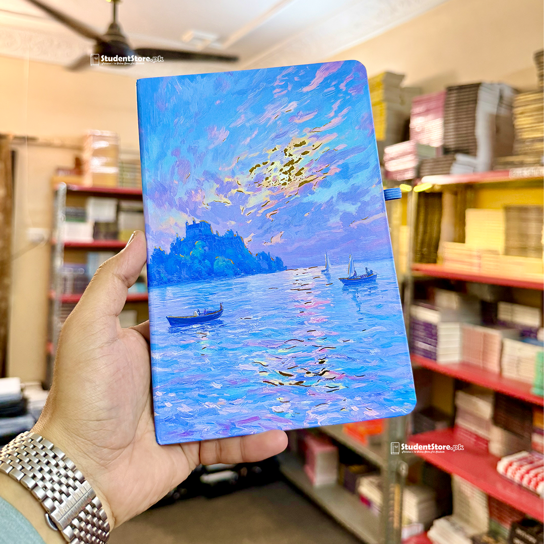 Island Bound Diary - Art by Van Gogh & Monet