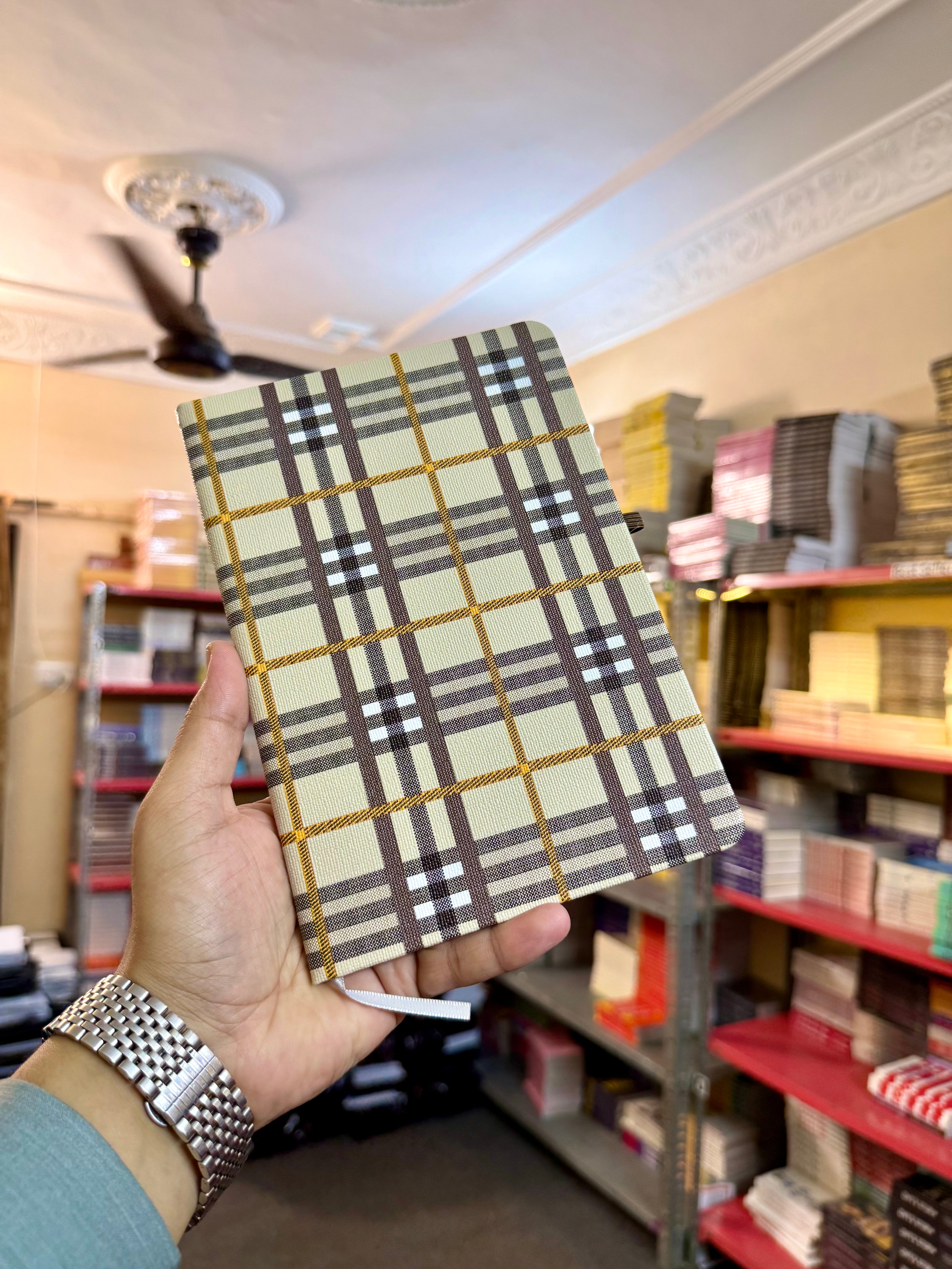 Ivory Heritage Tartan Journal