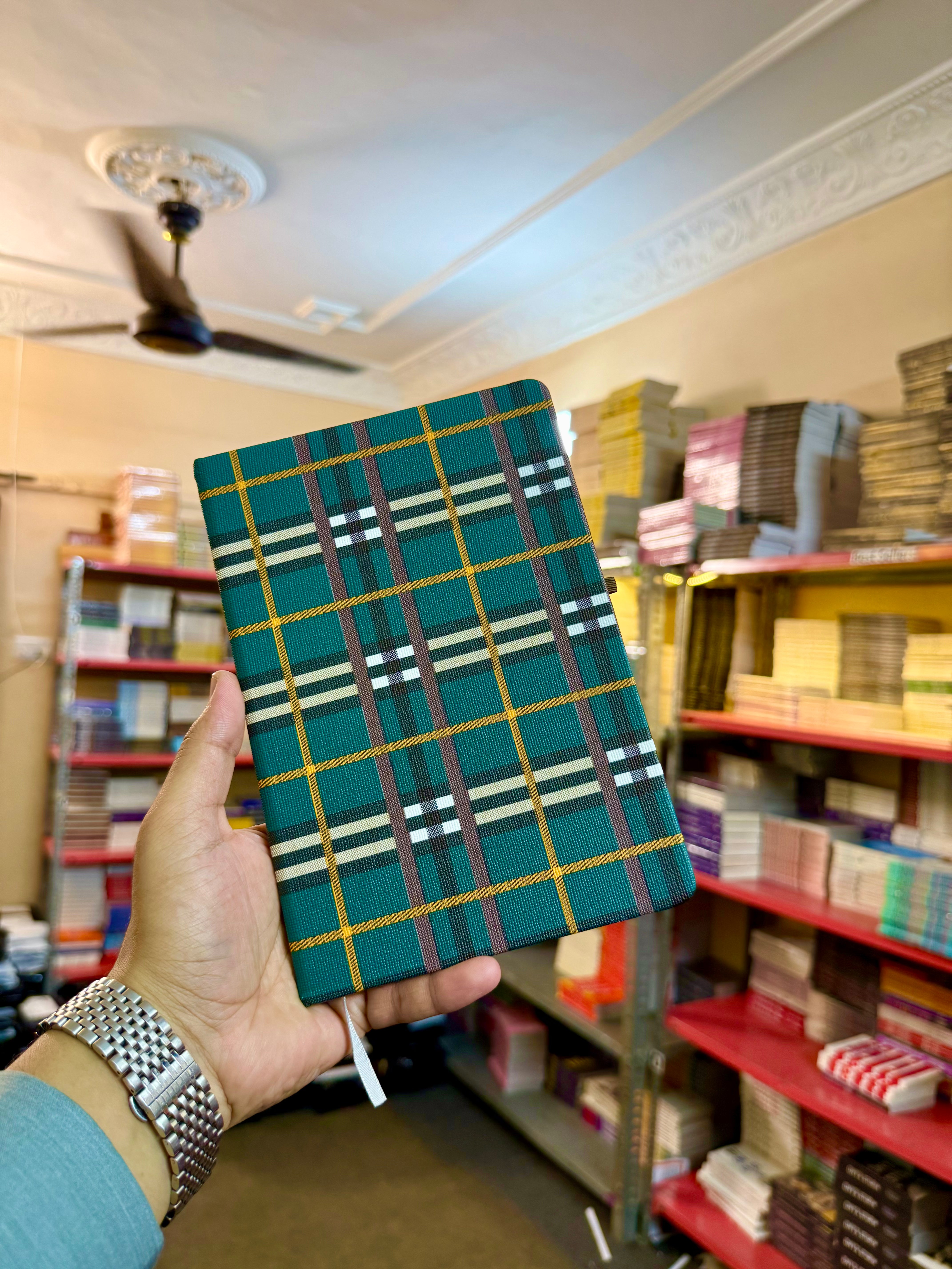 Emerald Heritage Tartan Journal