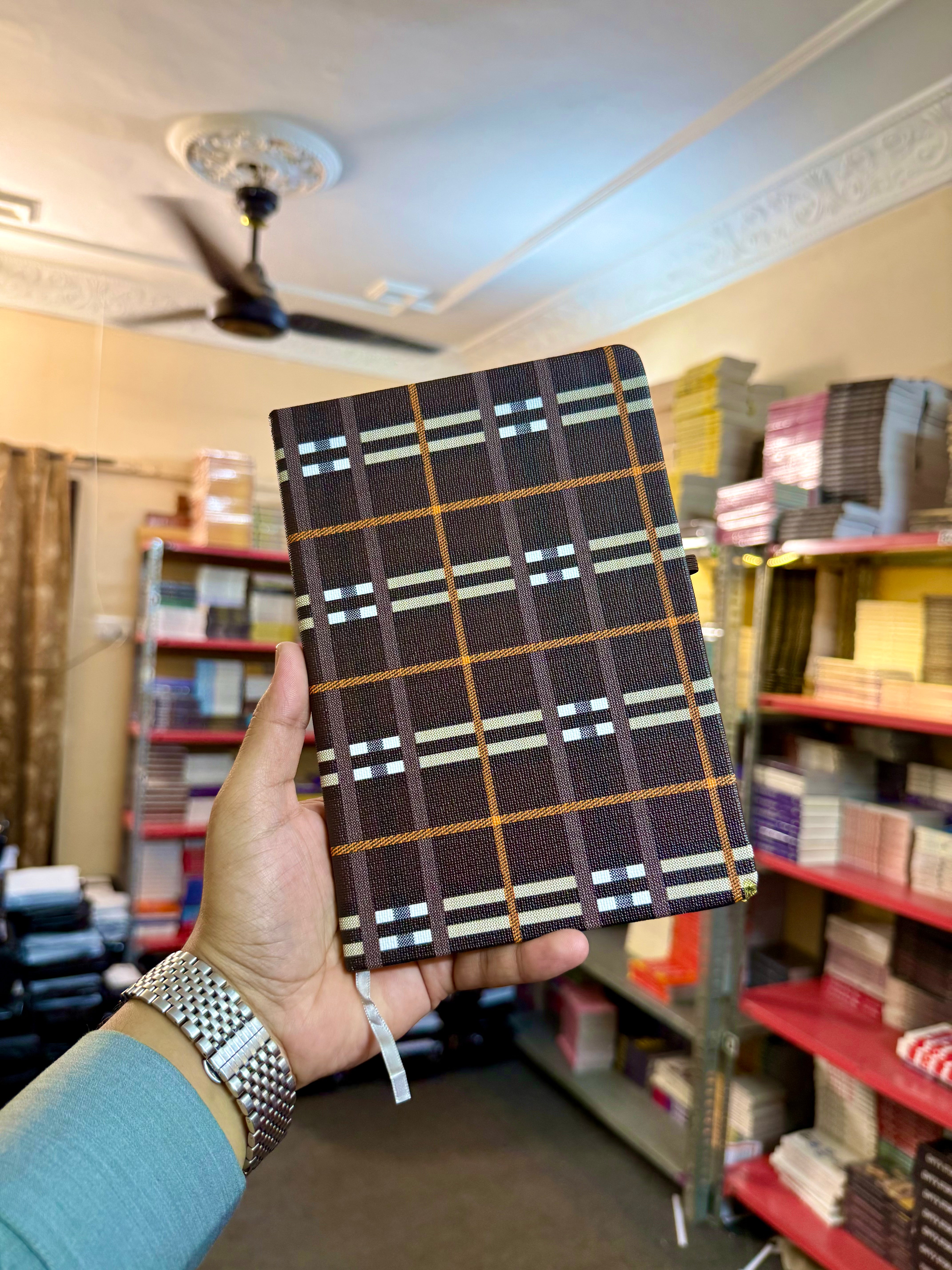 Midnight Heritage Tartan Journal