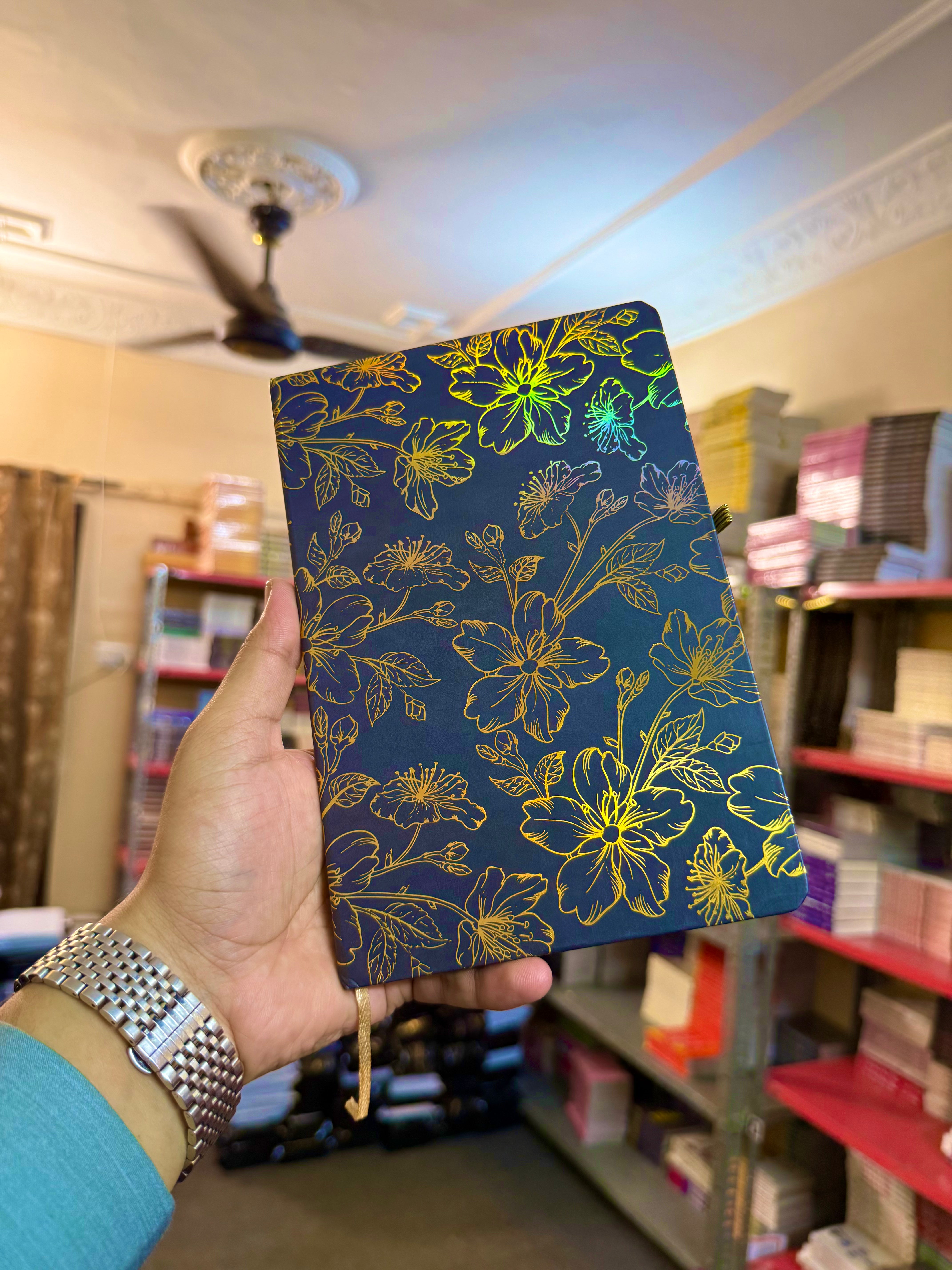 Midnight Blue – Golden Botanical Journal