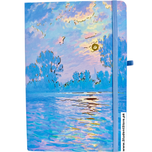 Morning Glow Diary - Art by Van Gogh & Monet