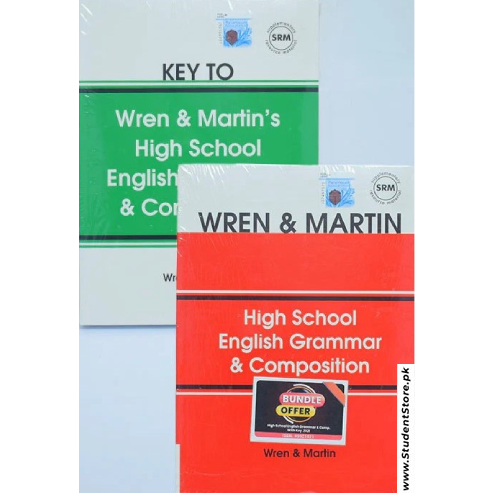 Wren & Martin High School Grammar and Comp. With Key Complete Set