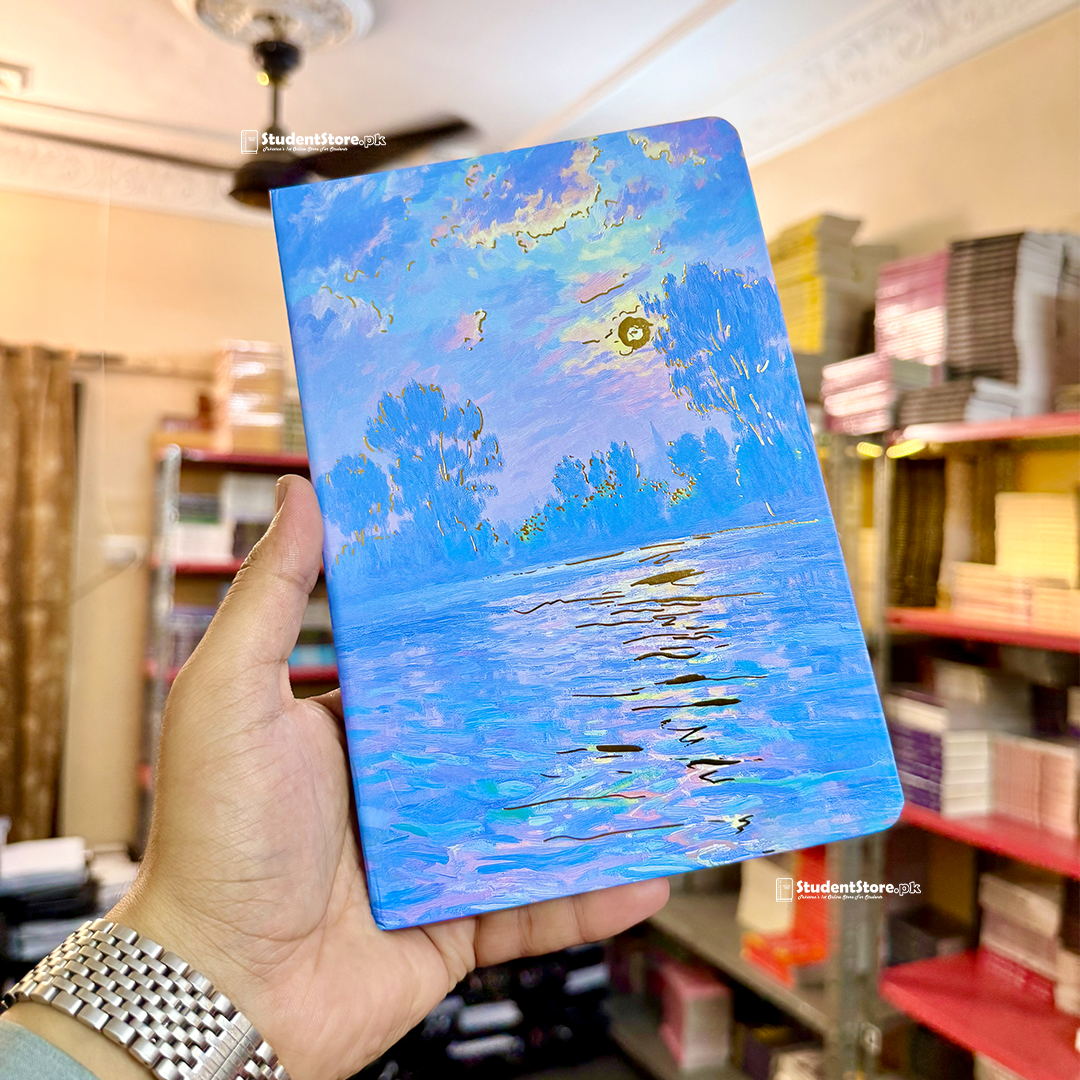 Morning Glow Diary - Art by Van Gogh & Monet