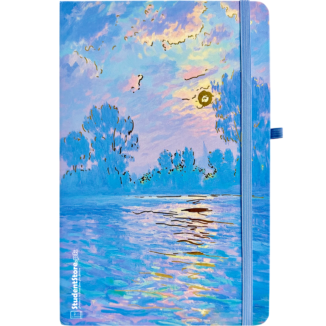Morning Glow Diary - Art by Van Gogh & Monet