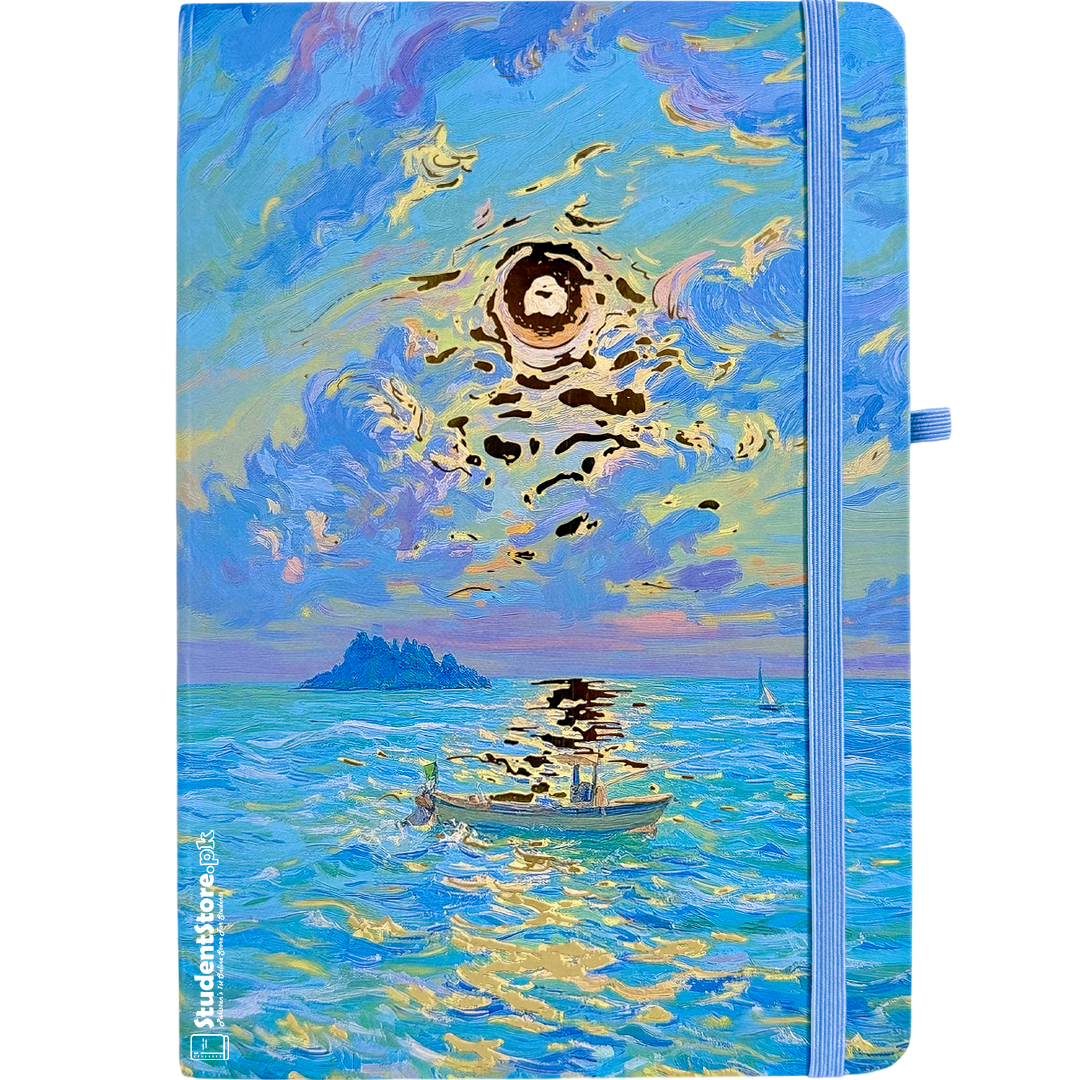 Chasing the Sun Diary - Art by Van Gogh & Monet