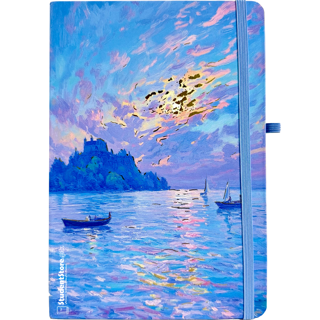 Island Bound Diary - Art by Van Gogh & Monet